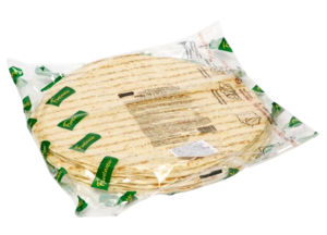 Tortilijos FUNTASTIC Durum, pilno grūdo, grilinta, 30cm x 18vnt, 1,755 kg
