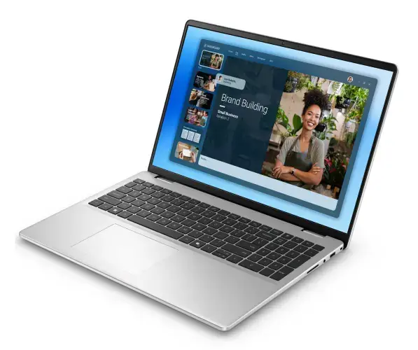 Dell DC16251 16'' WUXGA Core 5 120U 16GB 512GB SSD W11P, Platinum Silver