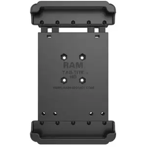 RAM Mounts Tab-Tite Spring Loaded Holder for 8" Tablets, Tablet/UMPC, Passive holder, Indoor, Black