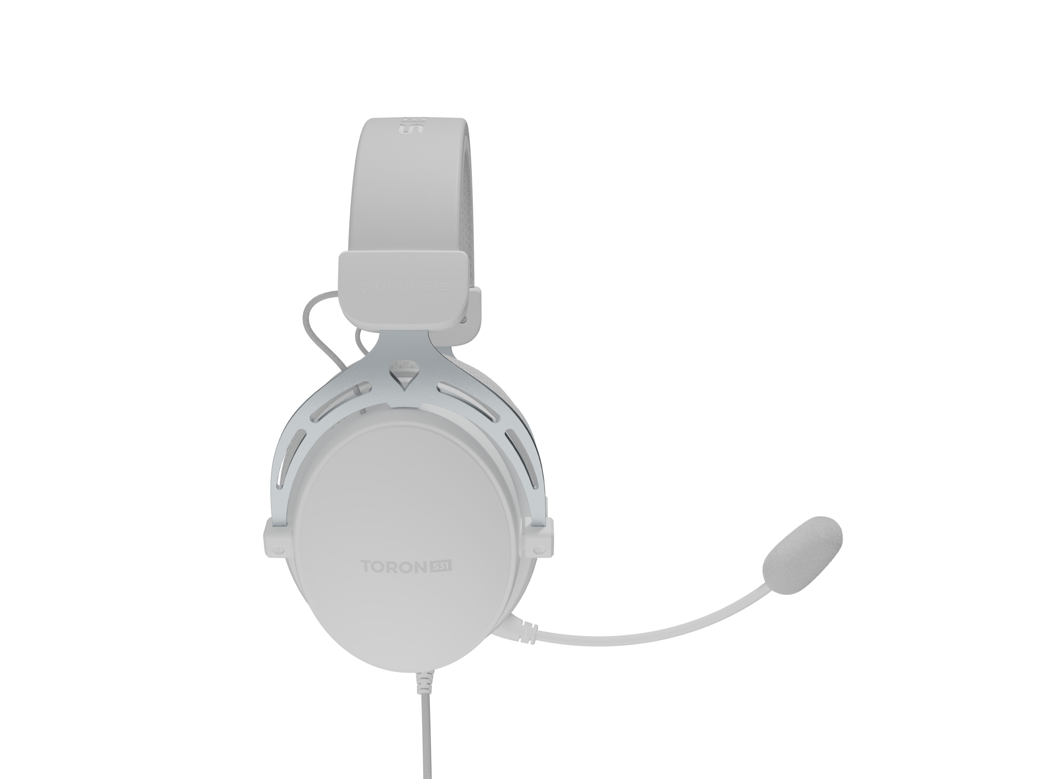 Genesis Gaming Headset | Toron 531 | Wired | Over-Ear | Microphone | White