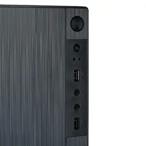 AKYGA Micro ATX korpusas AK35BK 2x USB 2.0 juodas be maitinimo šaltinio