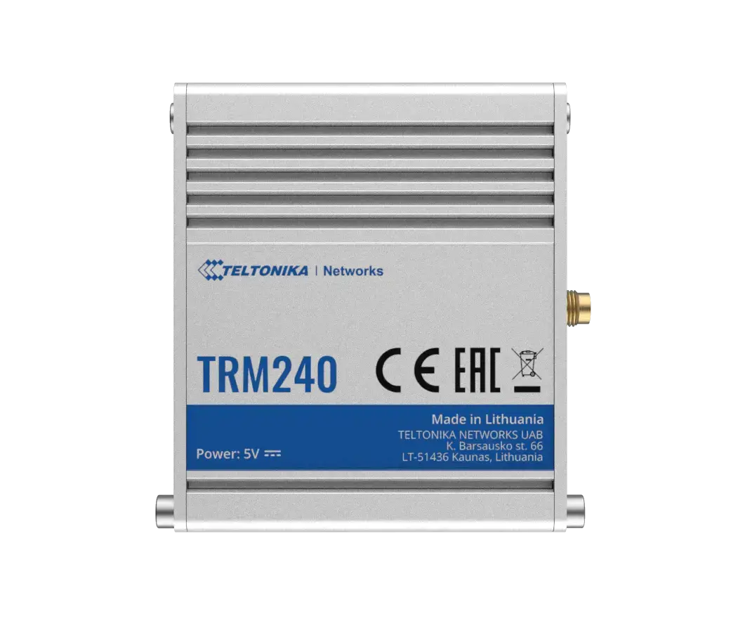 TELTONIKA TRM240 LTE CAT1 Compact Industrial Modem