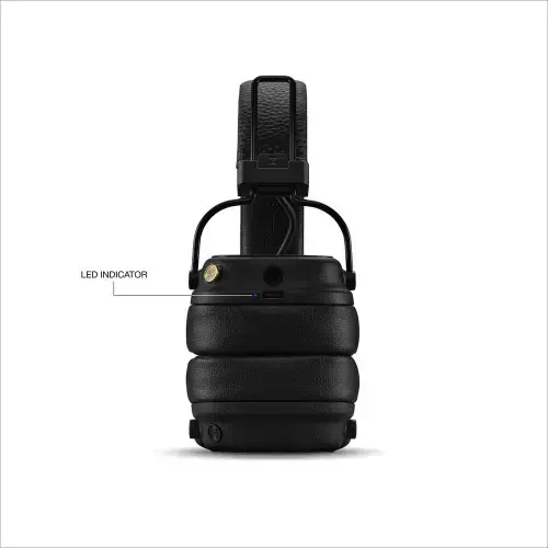 Marshall Major V Belaidės ausinės, Bluetooth, Black