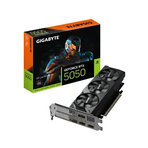 Vaizdo plokštė GIGABYTE GeForce RTX 5050 8 GB, GDDR6, GV-N5050OC-8GL 1.0