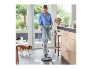 "Bissell" dulkių siurblys "CrossWave C3 Select Corded", veikiantis su laidu, rankinis kotas, skalbimo funkcija, juodas/titaninis/mėlynas, 24 mėn. garantija