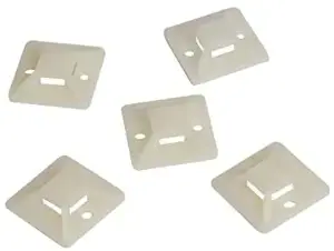 "Logilink" kabelių rišimo laikikliai 20x20 mm KAB0042 100 vnt.