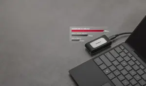 "Kingston XS2000" išorinis SSD diskas (1 TB; USB 3.2; sidabrinis; SXS2000/1000G)