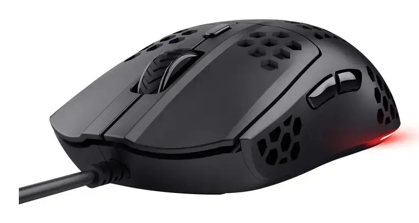 MOUSE USB OPTICAL GXT928 HELOX/LIGHTWEIGHT BLK 25306 TRUST