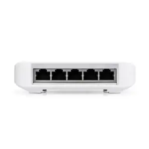 UBIQUITI USW-Flex Ubiquiti USW-Flex 5 x Gigabit UniFi komutatorius (1x PoE įėjimas, 4x PoE+/48V PoE išėjimas 46W)