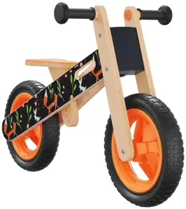Vaikiškas krosinis dviratis, oranžinės spalvos