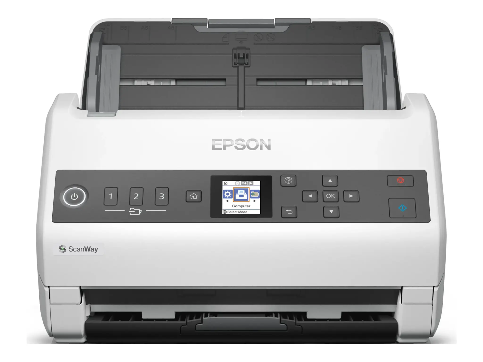 Epson DS-730N, 215,9 x 6096 mm, 600 x 600 DPI, 30 bitų, 24 bitų, 10 bitų, 8 bitų
