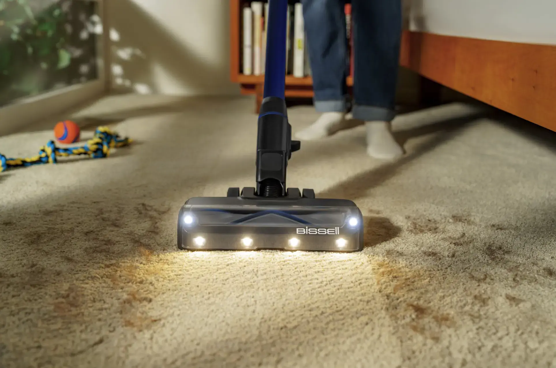 Bissell Stick Vacuum | PowerClean FurGuard Pro | Cordless operating | 280 W | 25.2 V | Operating time (max) 50 min | Black/Titanium/Midnight Blue | Warranty 60 month(s) | Battery warranty 24 month(s)