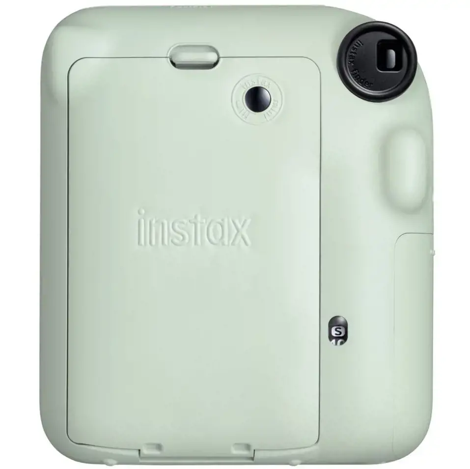 Fujifilm Instax mini 12 camera Mint Green + Instax Mini Glossy (10pl) + dėklas