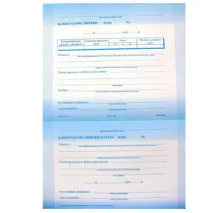Kasos pajamų orderis, A4, pak. – 50 vnt