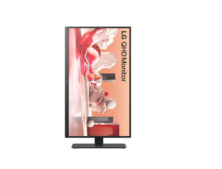 LG DESKTOP MONITOR 27BA75QB 27” QHD IPS MONITOR, USB-C WITH DAISY CHAIN