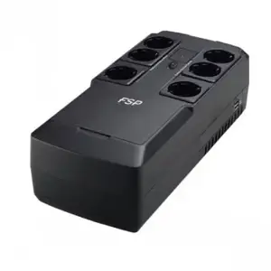 FSP NanoFit 600, Standby (Offline), 0.6 kVA, 360 W, Sine, 220 V, 240 V