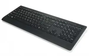 Lenovo 4X30H56869, Viso dydžio (100%), belaidis, RF belaidis, QWERTY, juodas