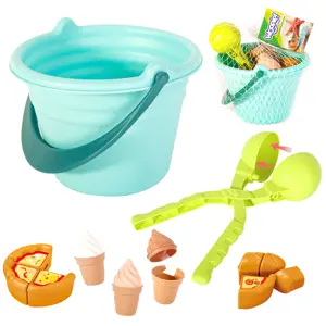 WOOPIE FUN ICE CREAM Ice Cream 2in1 Snowflake Factory smėlio rinkinys 15 vnt.