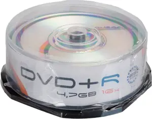"Omega Freestyle" DVD+R 4,7 GB 16x 25 vnt.