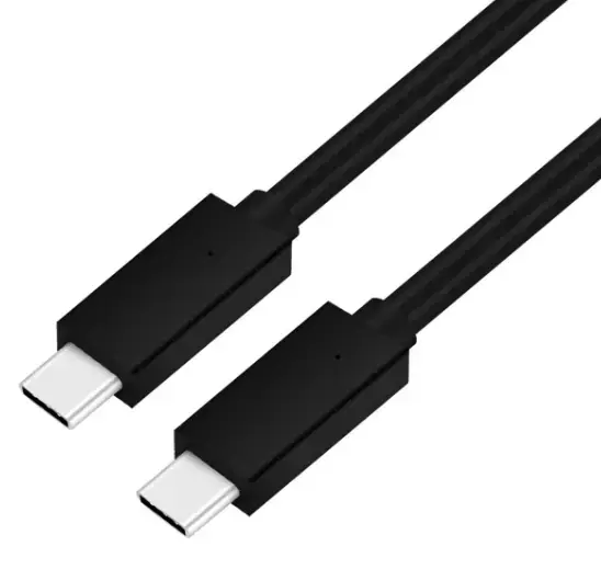 Platinet PUCC5A2B, 2 m, USB C, USB C, USB 2.0, juoda