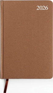 Kalendorius STANDARD 2026, PVC, A5, ruda LT