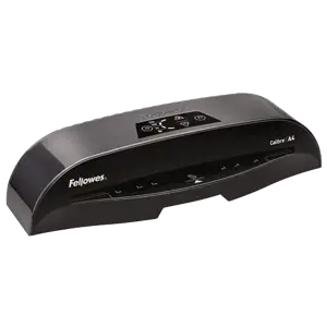 "Fellowes Calibre" A4 formato laminatorius - juodas, 24 cm, šaltas laminavimas, 1 min, 500 mm/min, 12,5 cm, A4