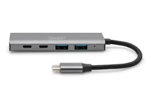 DIGITUS USB-C 4 prievadų šakotuvas 2x USB-A + 2x USB-C Gen2