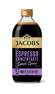 Kavos gėrimas JACOBS Espresso Chocolate, aromatizuotas, koncentruotas, 485 ml