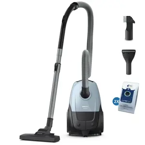 Vacuum Cleaner PHILIPS Input power 800 W Dust capacity 3 L Cylinder vacuum Cleaning type Dry Dust container Dust bag Colour Blue XD1142/10