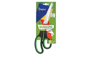 Žirklės Forpus, 21cm, gumuotos  1110-005