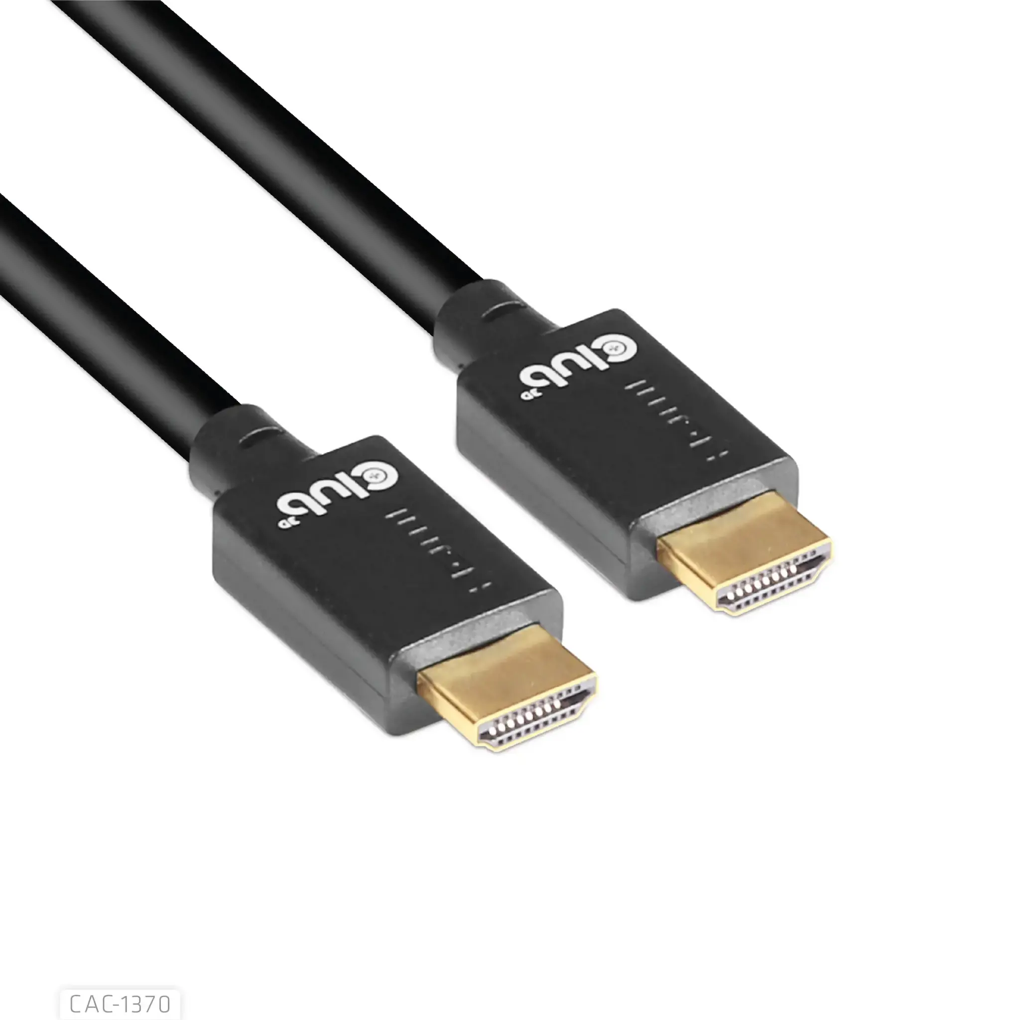 CLUB3D Ultra High Speed HDMI 4K120Hz, 8K60Hz Certified Cable 48Gbps M/M 1.5 m/4.92 ft, 1.5 m, HDMI Type A (Standard), HDMI Type A (Standard), 48 Gbit/s, Audio Return Channel (ARC), Black