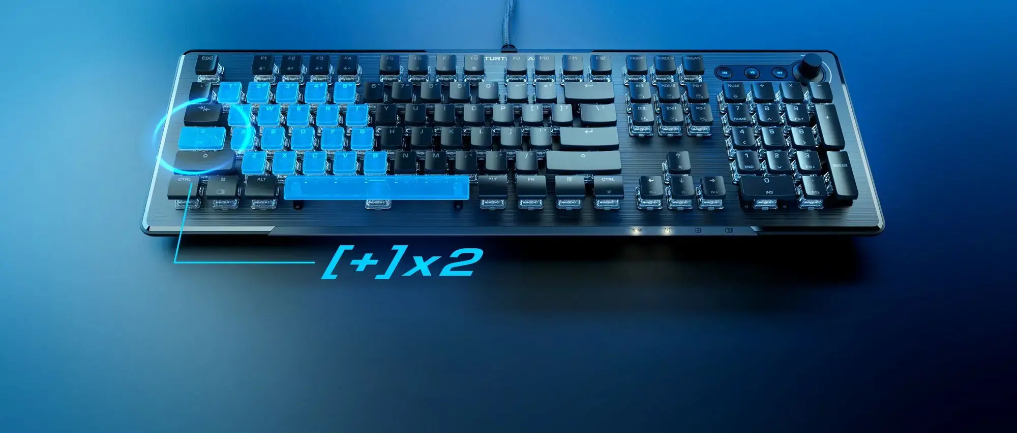 Turtle Beach keyboard Vulcan II US, black