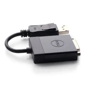 DELL 470-ABEO, DisplayPort, DVI, Male, Female, Black, 1 pc(s)