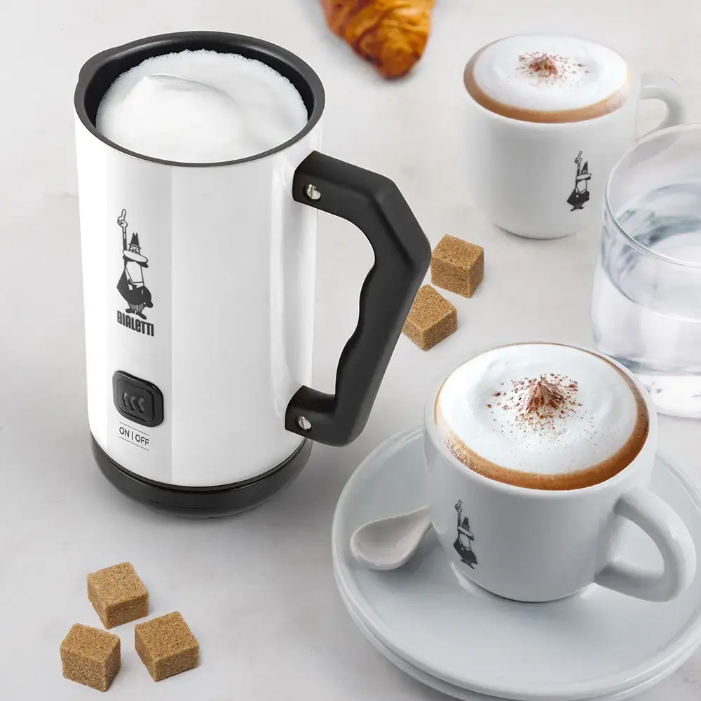 "Bialetti" pieno plakiklis MKF02 bianco elektrinis pieno plakiklis