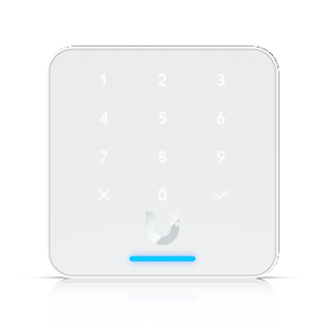 UBIQUITI READER FLEX WHITE. THIRD-GENERATION NFC CARD READER WITH A KEYPAD AND APPLE TOUCH PASS SUP…