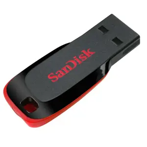 USB atmintinė SanDisk SDCZ50-016G-B35 Black Black/Red 16 GB