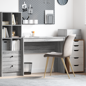 Kompiuterio stalas Pilkas sonoma MDF 100 x 40 x 76 cm Paprastas