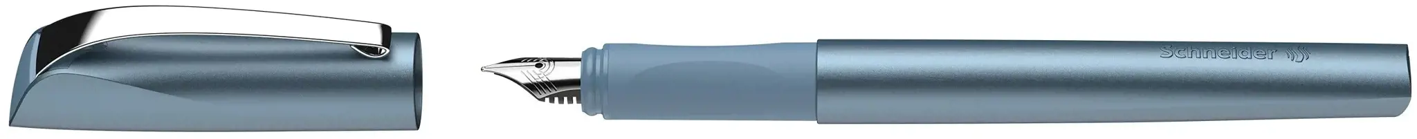 Plunksnakotis SCHNEIDER Ceod Shiny M, dešiniarankiams ir kairiarankiams, mėlynos sp. korpusas
