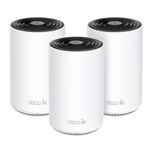 Wireless Router TP-LINK Wireless Access Point / Router 3-pack 5400 Mbps Mesh Wi-Fi 6e 3x10/100/1000…