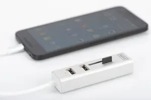 DIGITUS DA-70243 DIGITUS USB Type-C  OTG 3-Port HUB + Card Reader