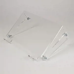 Neomounts by Newstar laptop riser, Transparent, 25.4 cm (10"), 55.9 cm (22"), 15 kg, 0 - 25°, 209 mm