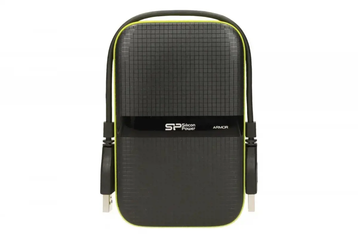 SILICONPOW SP010TBPHDA60S3K Išorinis kietasis diskas Silicon Power Armor A60 2.5 1TB USB 3.0, IPX4, juodas