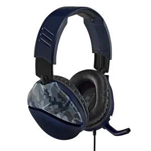 "Turtle Beach Recon 70" žaidimų ausinės "Xbox", PS5, PS4, "Switch", PC - "Camo Blue", laidinės, žai…