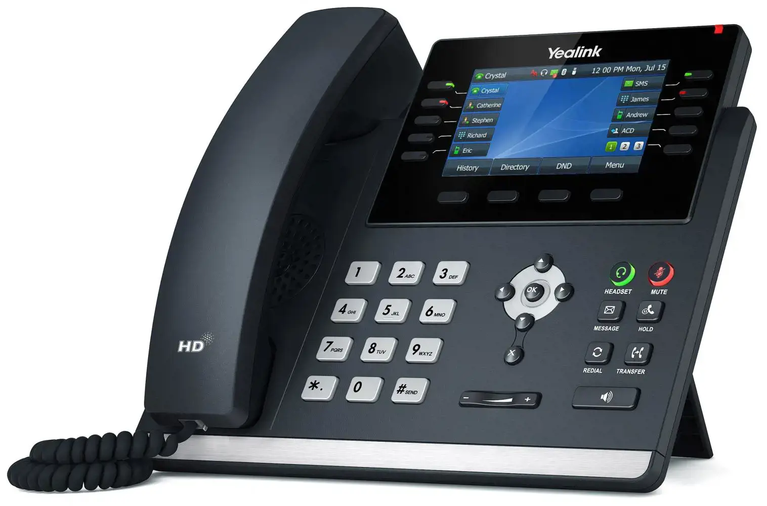 YEALINK SIP-T46U - VOIP TELEFONAS BE MAITINIMO ŠALTINIO