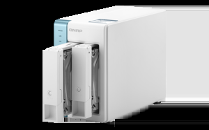 QNAP TS-233 2 lizdų ARM 2,0 GHz keturių branduolių 2xSATA 6 Gb/s 2 GB RAM įmontuota 1xGbE 1xUSB3.2 Gen1 ir 2xUSB2.0