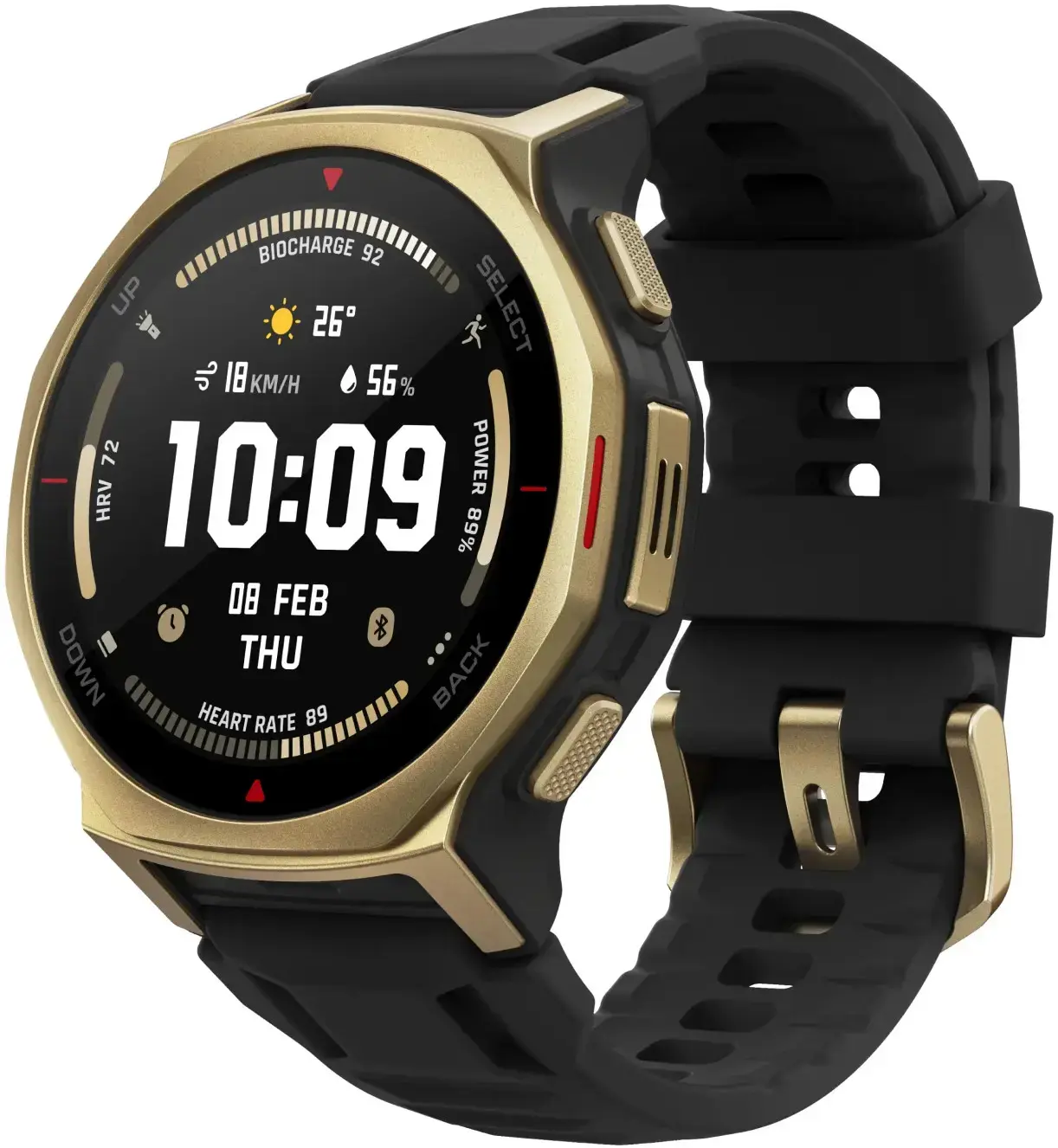Huami Amazfit T-Rex 3 Pro 44mm, black/gold