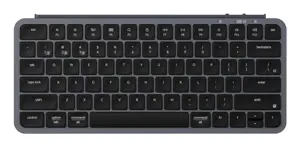 Keychron B1 Pro Ultraslim - US Layout - Low Profile Scissor Space Grey Wireless Keyboard