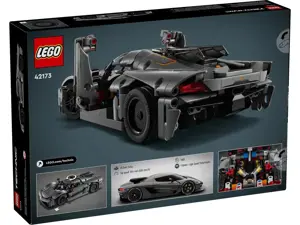 LEGO TECHNIC 42173 Koenigsegg Jesko Absolute Grey Hypercar