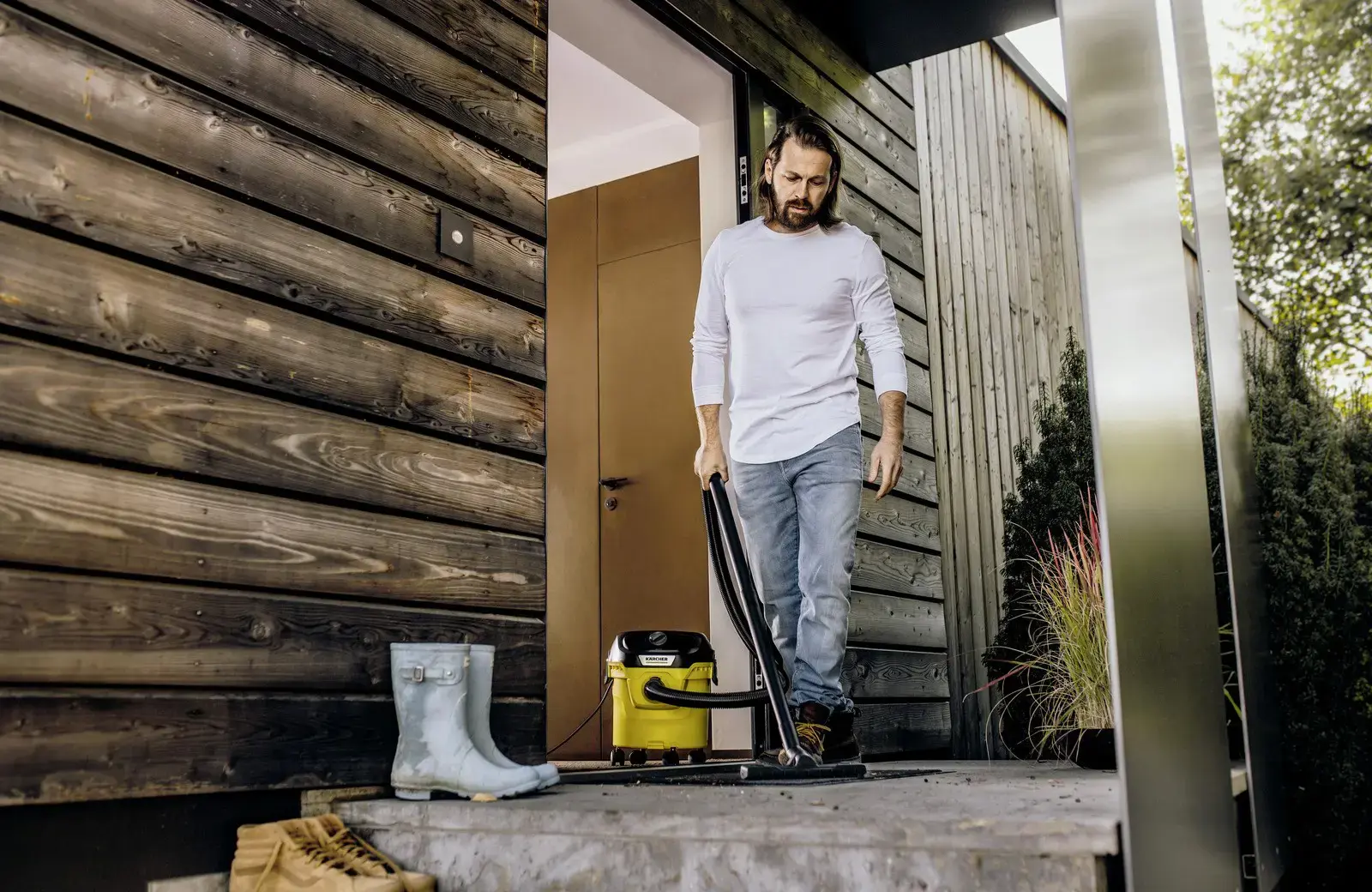 Dulkių siurblys su maišeliu Kärcher WD1 1000W 12 L