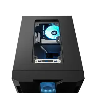 CHIEFTEC GM-02B-OP M2 mATX Gaming Cube 3xTempered glass 3x12cm adressable +5V RGB fan pre-installed 2xUSB 3.0 2xUSB 2.0